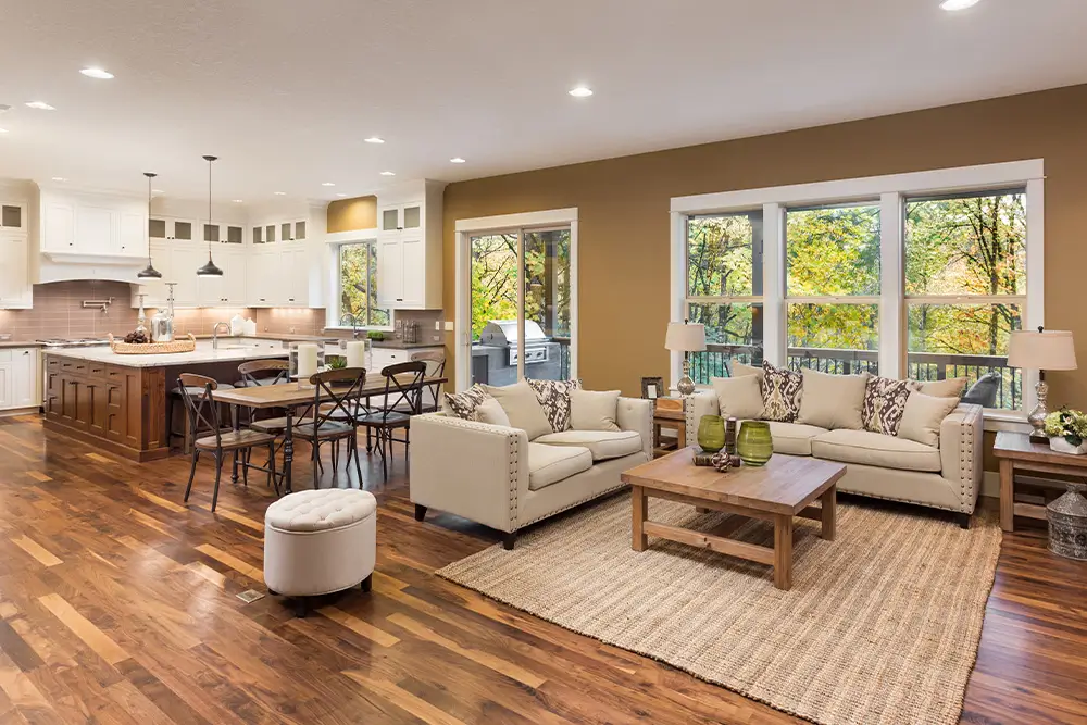 flooring installation by Global Arch Construction in Orlando FL